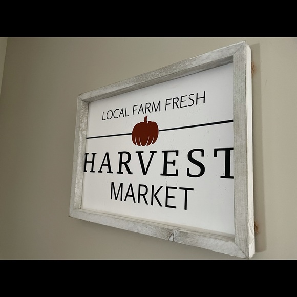 Handmade Rustic Fall Sign - Picture 2 of 6